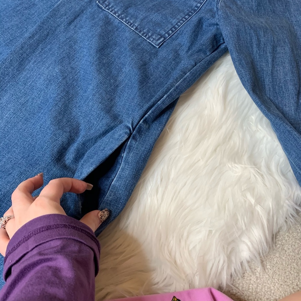 LUCKY BRAND JEAN DRESS - Picture 6 of 8